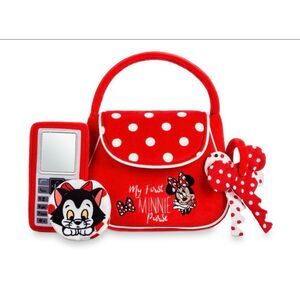 Disney Baby My First Minnie Purse Plush Playset with Figaro